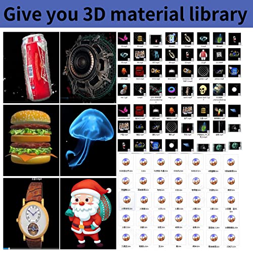 3DHologramFan (25.6-inch)