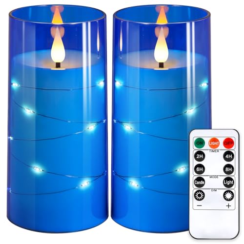 3"x6"Flickering Flameless Candles (2 Count)