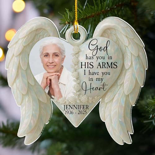 Personalized Memorial Christmas Ornament