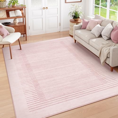 Striped Large Rugs for Living Room (108 Sq Ft)
