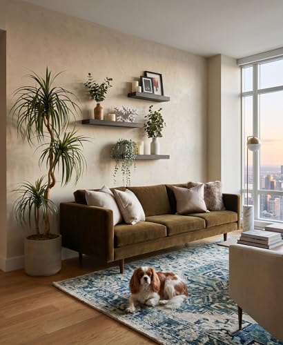 18 inchWooden Wall Shelves for Bedroom
