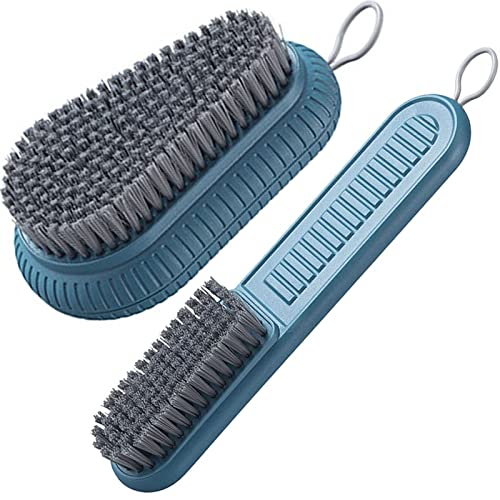 Cleaning Brush Soft Bristle Brush Laundry Scrub Brush Clothes & Shoes Brush (2 Count)