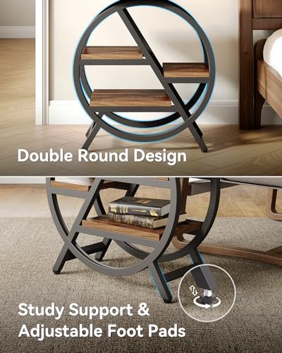 End Table Set of 2 Narrow Side Table (2 Count)
