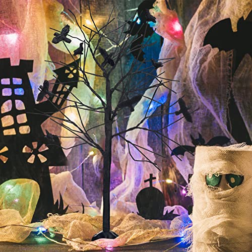 2 Pcs Halloween Village Trees Halloween Village Accessories (2 Count)