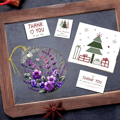 Purple Christmas Ornaments