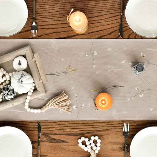210 GSM Fall Table Runner Home Party Decor 13x120 Inch