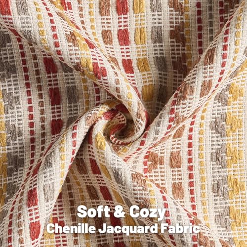 Pack of 2 Boho Throw Pillow Covers 18x18 Inch (2 Count)