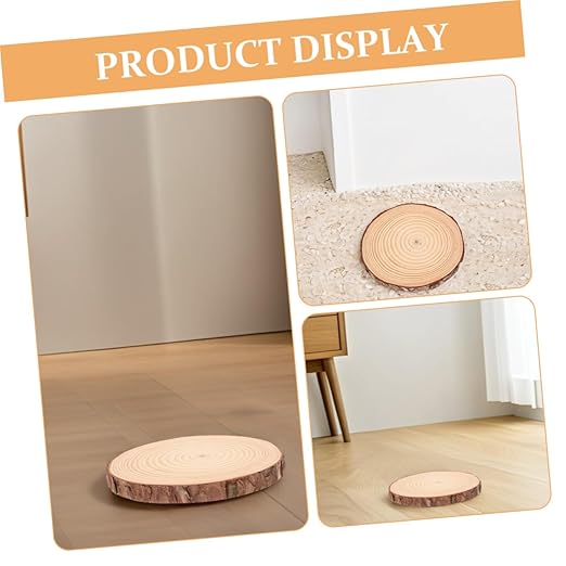 GANAZONO 2pcs Maple Leaf Stepping Stones for Outdoor Landscape Wooden Pathway Stones Slip Surface for Garden