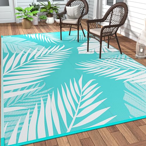 Outdoor Rug Waterproof Plastic Rugs for Patio