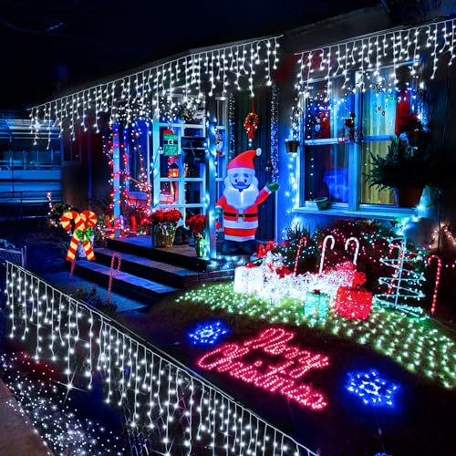 White Christmas Lights Outdoor