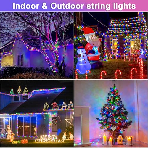 131FT 400 LED Christmas Lights Outdoor