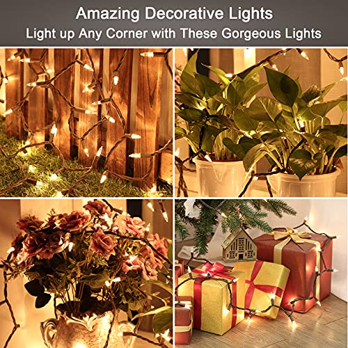 Clear Christmas String Lights (300 Count)