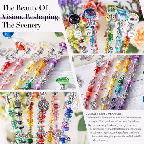 513Pcs DIY Beaded Garden Stakes (513 Count)