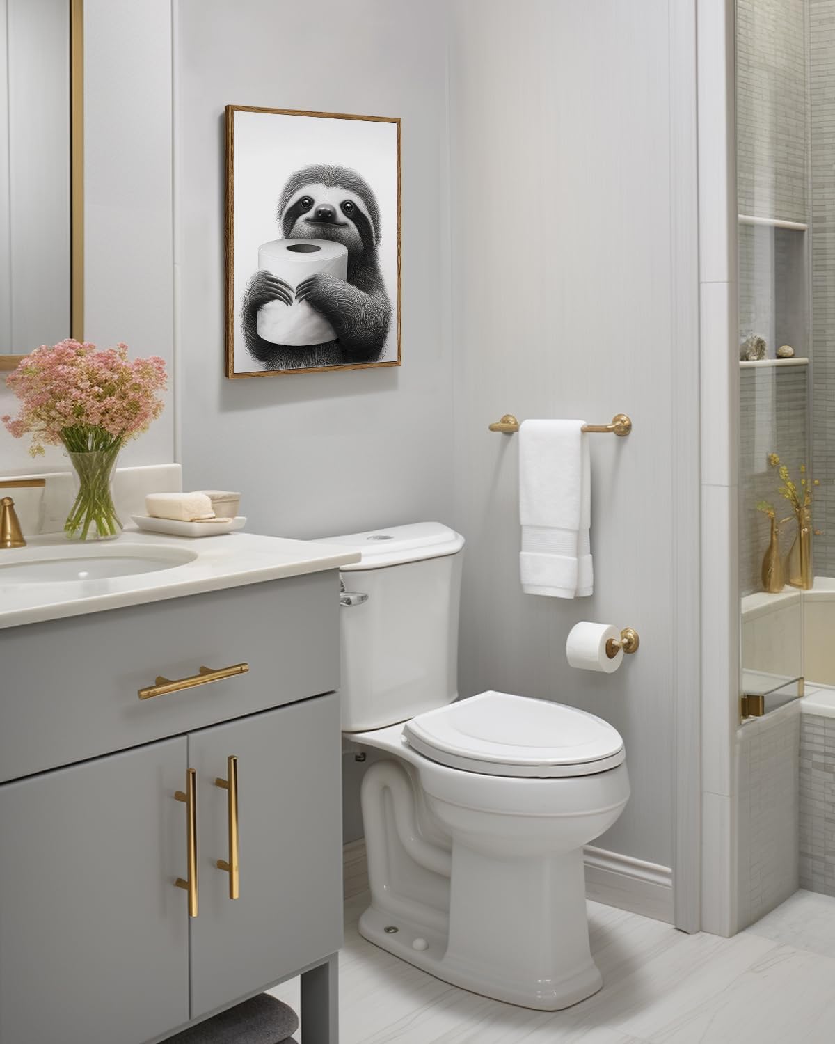 VIYYIEA Framed Wall Art JK-J1-L SM2195 16L x 12W