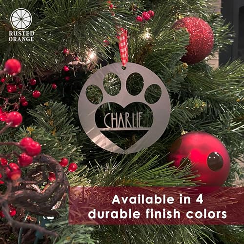 Man's Best Friend Personalized Pet Ornaments (2 Count)