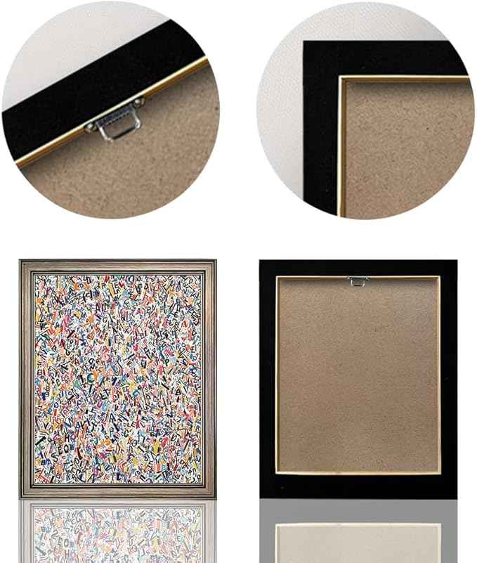 Vintage Framed Colorful Abstract Wall Art Banksy Painting Artwork Graffiti Canvas Print Poster Pictures for Bedroom Living Room Bahtroom Home Office Decor