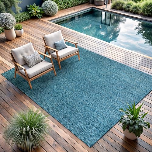 Outdoor Rug 5x7 Modern Area Rugs for Indoor and Outdoor Patios and Porches