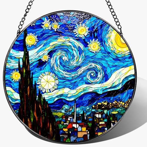 8'' Van Gogh Starry Night Sun Catcher Ornament