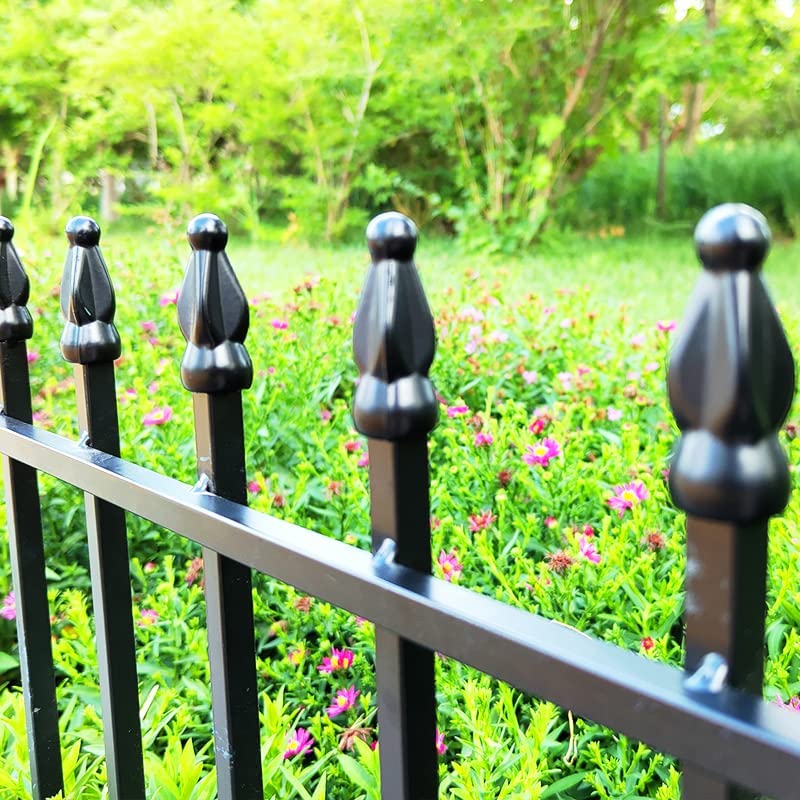 Metal Decorative Garden Fence 22" Wide x 18" High (36 Sq Ft)