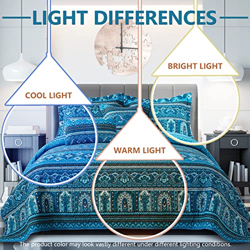 Cotton Quilt Queen Size Bedding Set