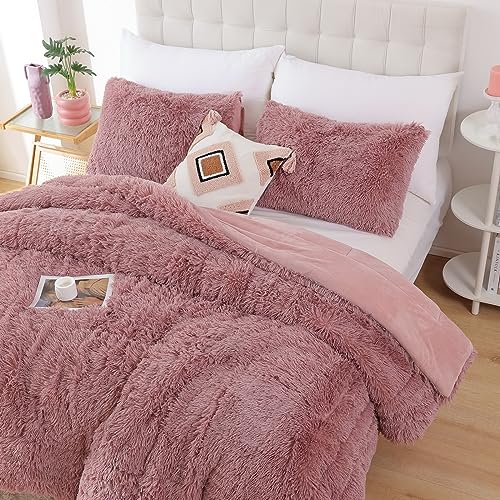 Fluffy Queen Comforter Set