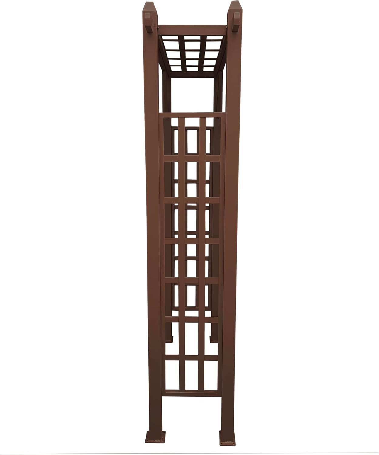 Brown Modern Aluminum Garden Arbor Arch