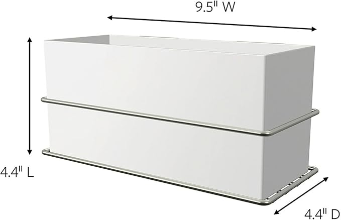 Command Wall and Cabinet Organizer with Water Resistant Strips, Organize Your Bathroom, Easy to Open Packaging