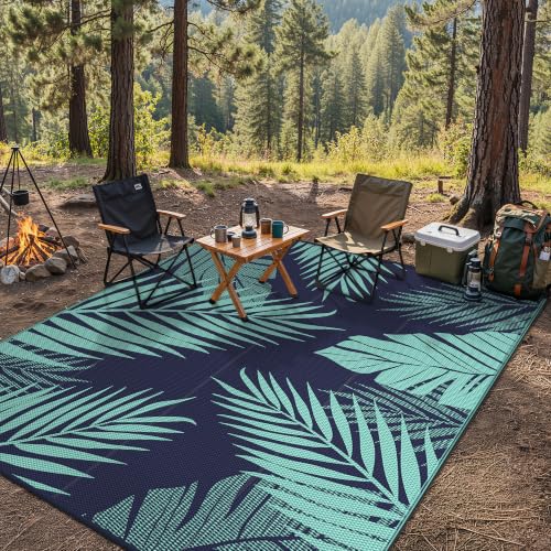 Outdoor Rug Waterproof Plastic Rugs for Patio