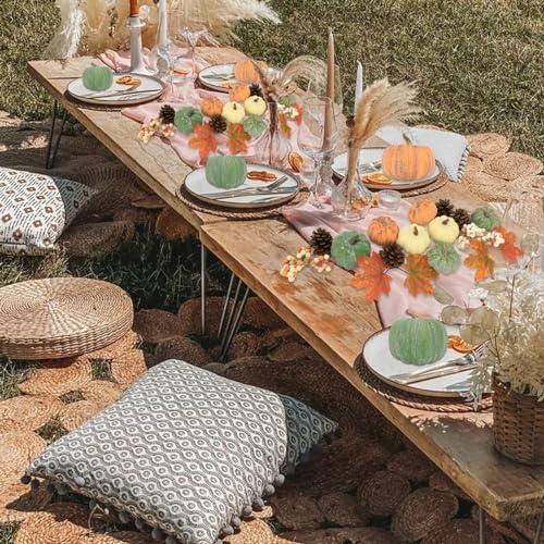 15 PCS Mini Pumpkin Decor (15 Count)