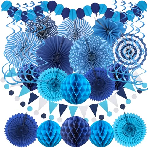 Blue Party Decorations (24 Count)