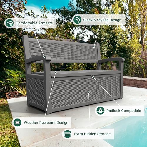 80 Gallon Outdoor Storage Bench