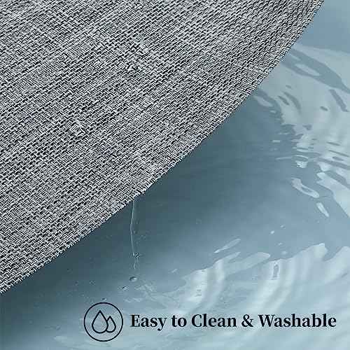 Linen Grey Placemats Set of 6 (6 Count)