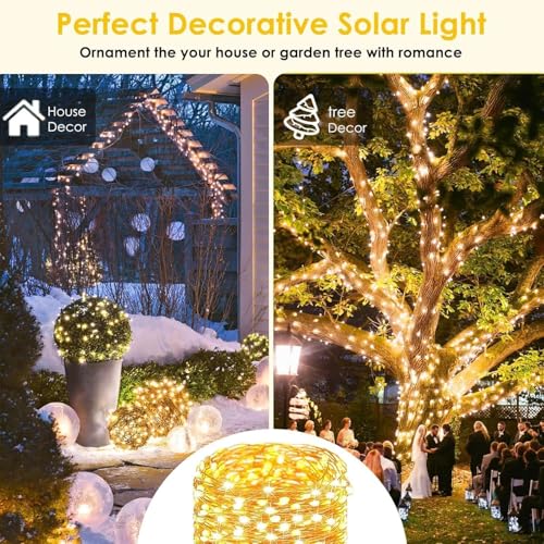 Solar Fairy Lights (85 Foot)