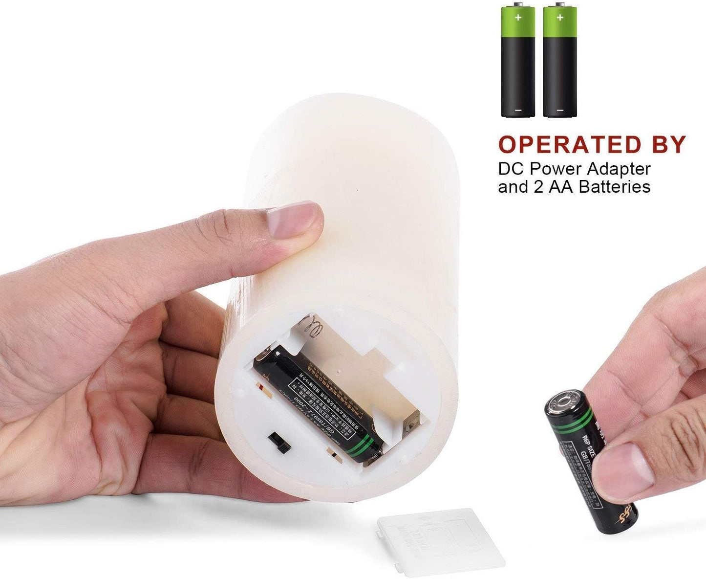 Flickering Flameless Candles with Remote, Most Realistic Battery Operated Candles, Set of 3 LED Candles with Timer for Home Wedding Halloween Christmas Decoration