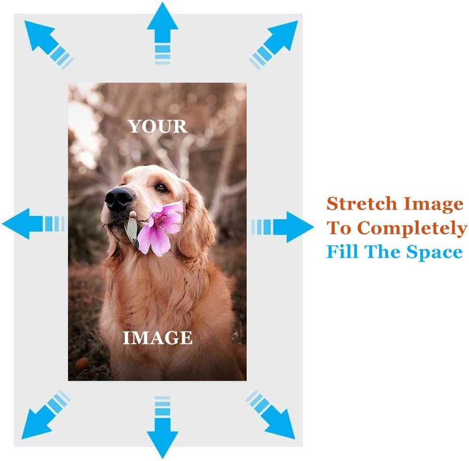 Laoife Custom Canvas Prints with Your Photos 16"x12", Canvas Photo Prints Custom, Personalized Canvas Wall Art for Office Home Bedroom Living Room Wall Decor, Gift for Father's Day Birthday Wedding