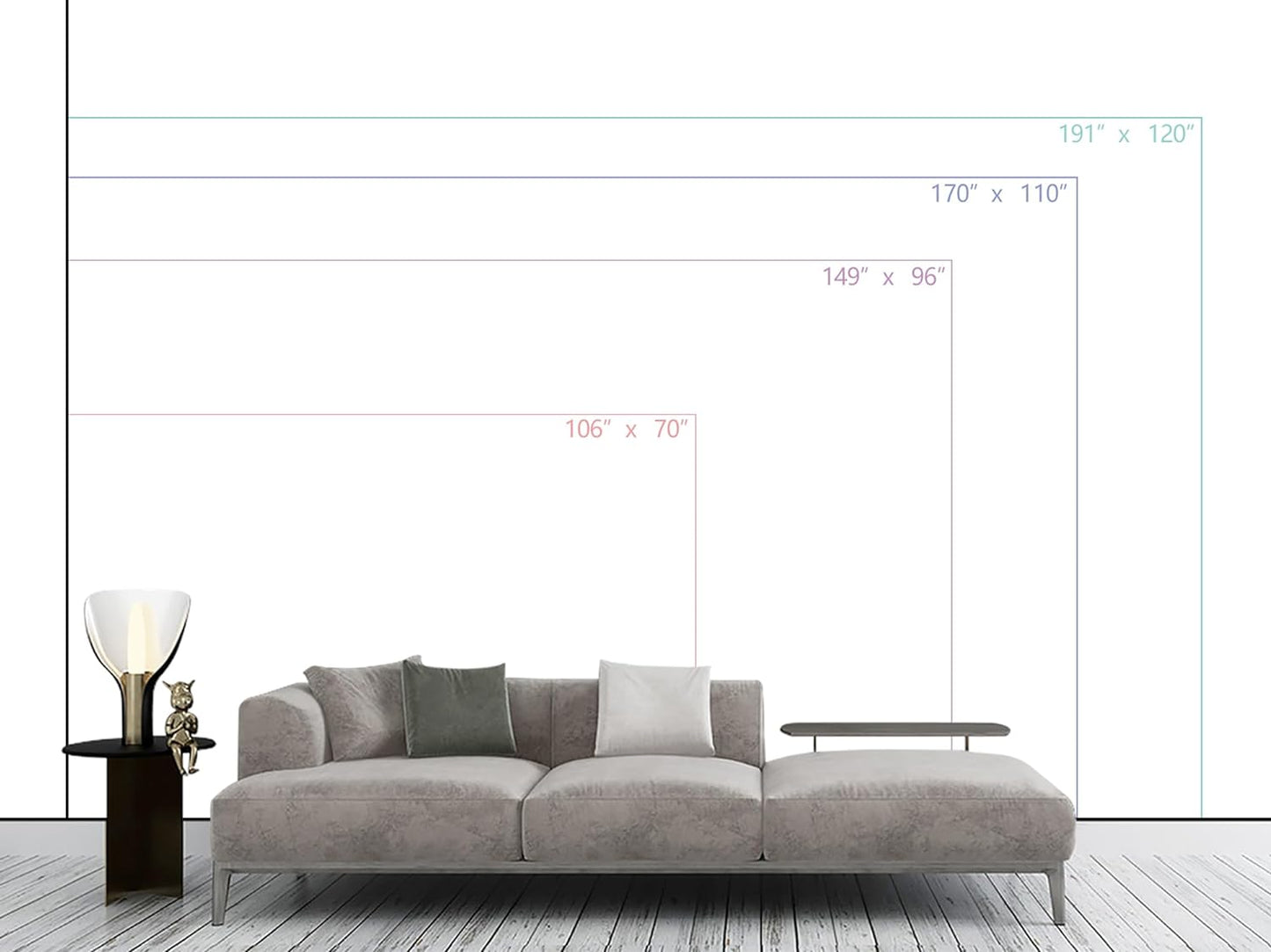 Large Dark Floral Wallpaper Colorful Spring Flowers Background Wall Mural (Not Peel and Stick)