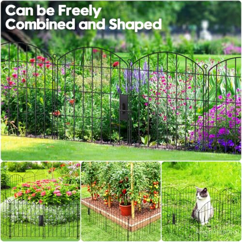 Decorative Garden Fence with gate 24in