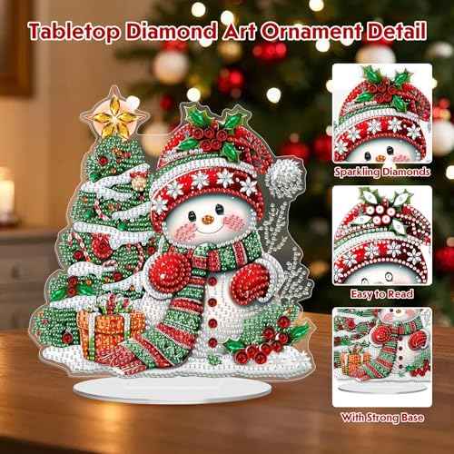 Christmas Diamond Art Tabletop Kits