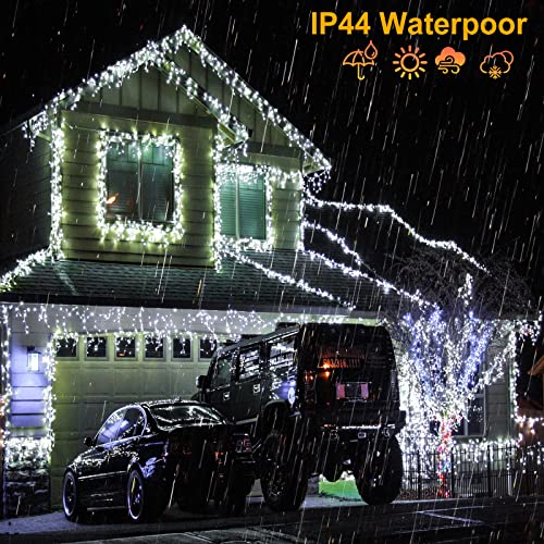 132ft Icicle Lights for Outside
