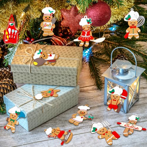 24pcs Gingerbread Christmas Decoration for Tree (24 Count)
