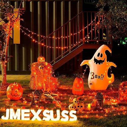 33FT 100 LED Orange Lights for Halloween (100 Count)
