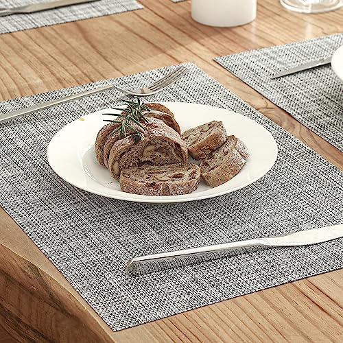 Linen Grey Placemats Set of 6 (6 Count)