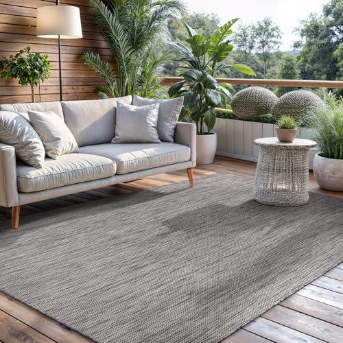Outdoor Rug 6x9 Modern Area Rugs for Indoor and Outdoor Patios and Porches (59.25 Sq Ft)