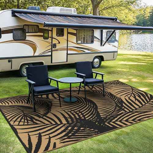 Outdoor Rug Waterproof Plastic Rugs for Patio