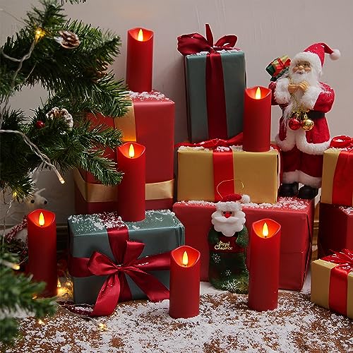 Christmas Flameless Candles (9 Count)