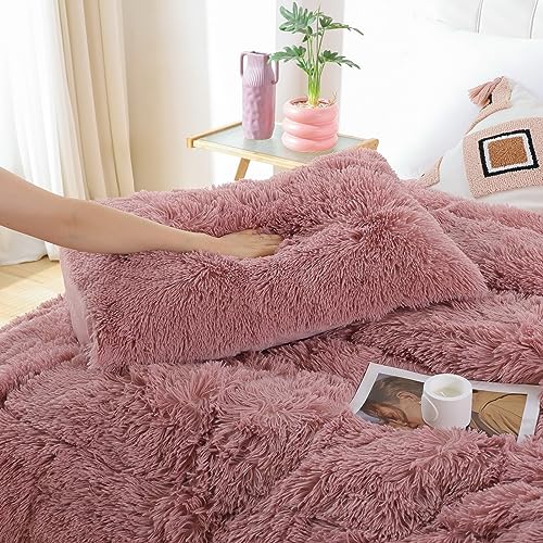 Fluffy Queen Comforter Set