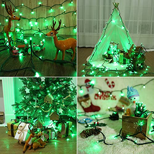 5MM Wide Angle Christmas String Lights Green