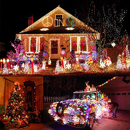 Multicolor Christmas Lights Connectable