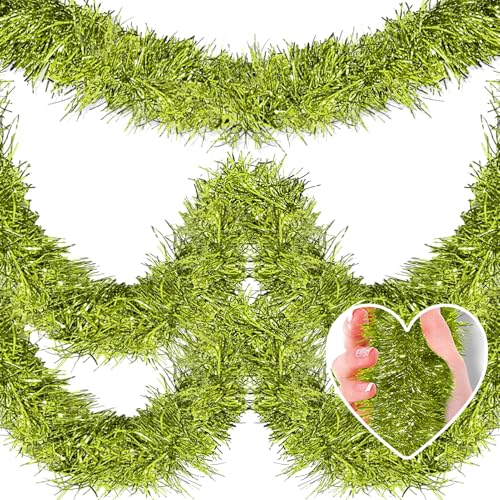 25 Feet Christmas Tinsel Garland
