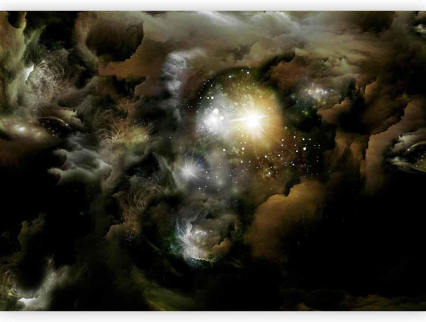 artgeist Premium Wall Mural Cosmos Galaxy 177x124 in - XXL Non-Woven Wallpaper Fleece Wall Decor Photo Print Picture Image Design Home n-A-0027-a-b